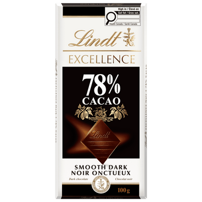 LINDT EXCELLENCE 78% SMOOTH DARK 100g