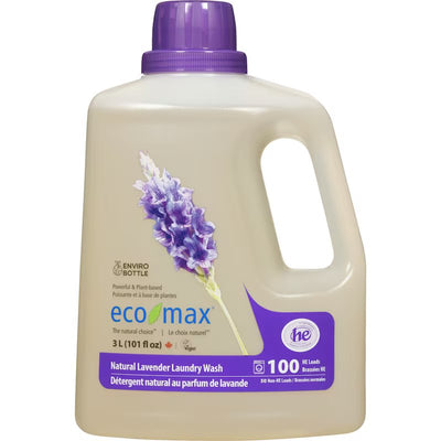 ECO MAX LAUDRY WASH NATURAL LAVENDER  3L