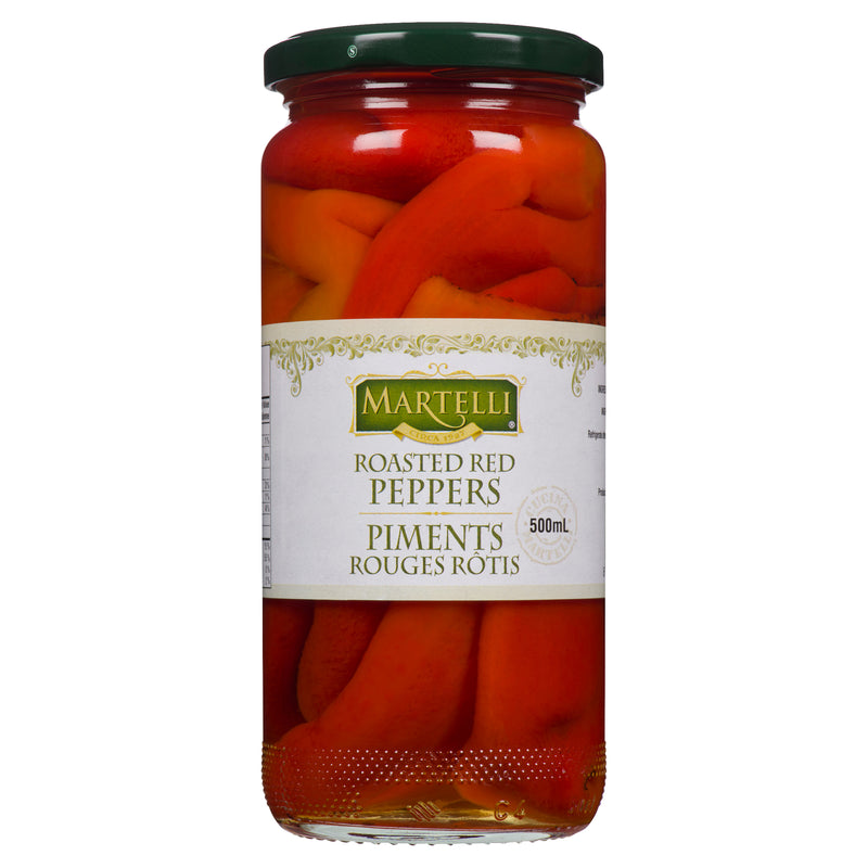MARTELLI ROASTED RED PEPPERS [500 ml]