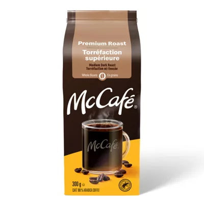 MCCAFE MEDIUM DARK ROAST WHOLE BEANS 300g