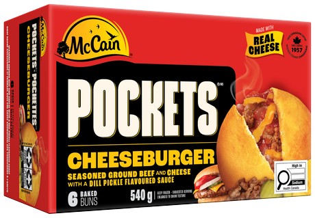MC PIZZA POCKET CHSBURGER 600g