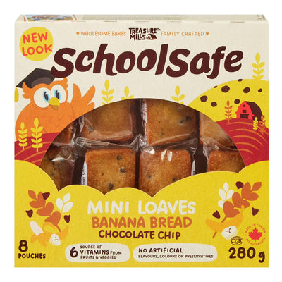 SCHOOL SAFE BANANA MINI LOAF [280 g]