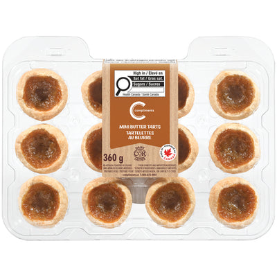 COMP MINI BUTTER TARTS [360 g]