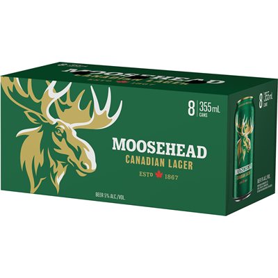 MOOSEHEAD BEER 8pk