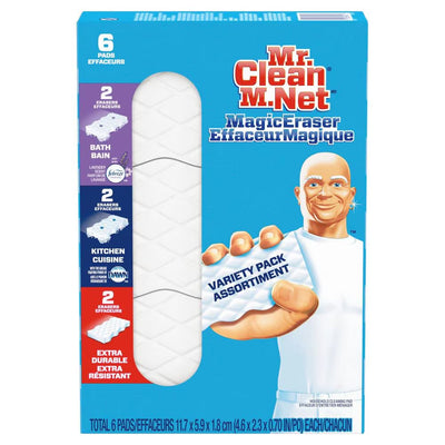 MR CLEAN MAGIC ERASER VARIETY 6pk