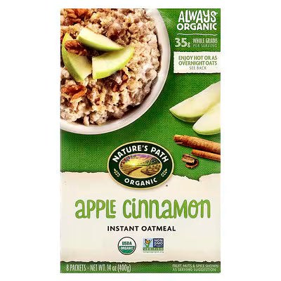 NATURE'S PATH APPLE CINNAMON INSTANT OATMEAL 400g