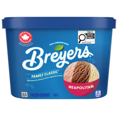 BREYERS CLASSIC NEOPOLITAN ICE CREAM 1.41L