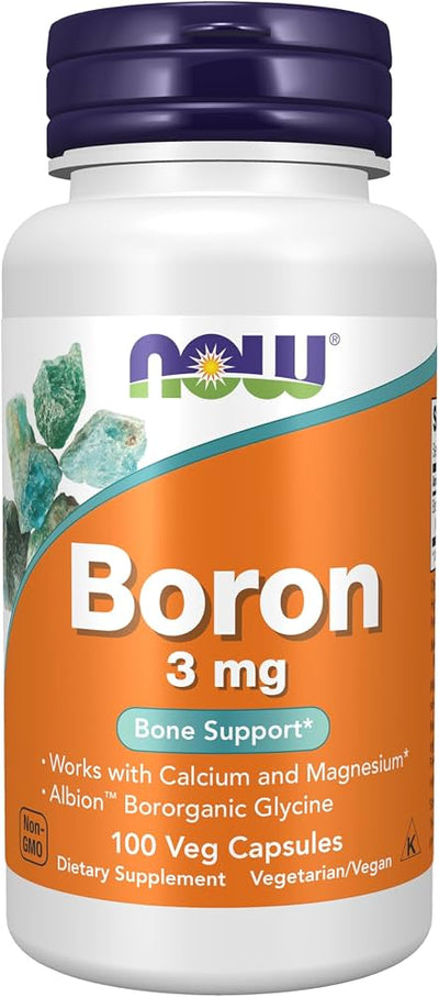 NOW BORON (GLYCINATE) 3mg 100s [100 ea]