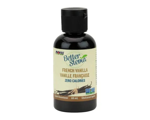 NOW LIQ STEVIA FRENCH VANILLA [60 ml]