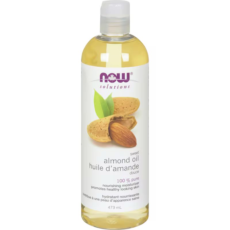 NOW SWEET ALMOND OIL 473ml