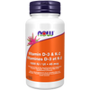 NOW VITAMIN D3 & K2 120 VCAP [120 ea]