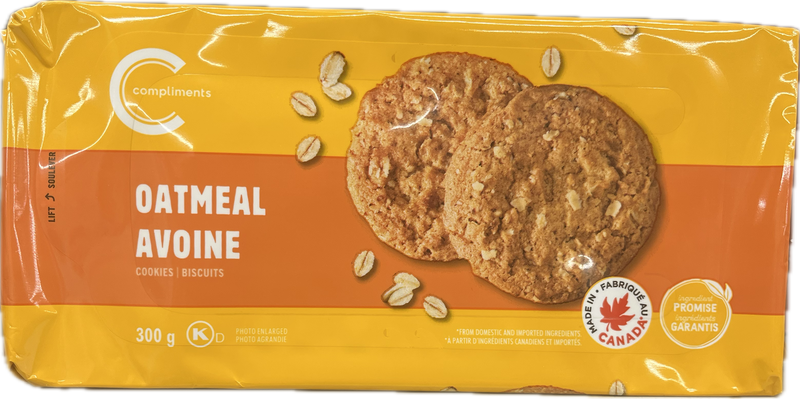 COMP OATMEAL COOKIES 300g