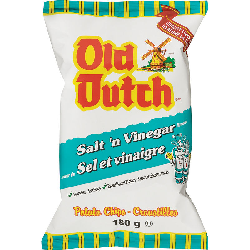 OLD DTCH SALT VINGR CHIPS 180g