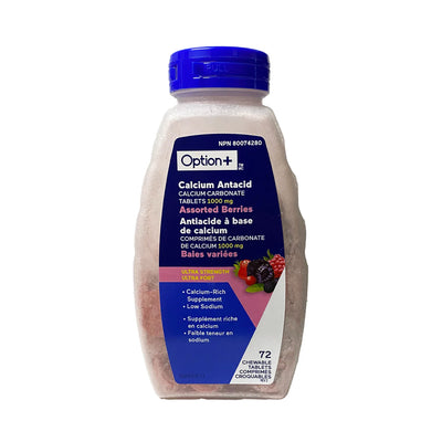 OPTN+ ANTIACID 1000mg BERRIES [72 ea]