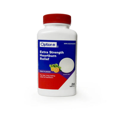 OPTN+ EX HEARTBURN RELF FRUIT [24 ea]