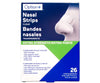 OPTION+ NASAL STRIPS CLEAR EXTRA STRENGTH 26ea