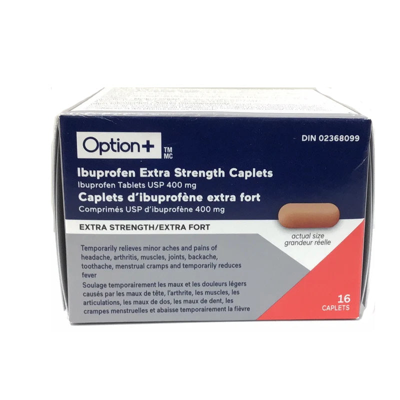 OPTN+ IBUPROFN EX ST 400mg 16s [16 ea]