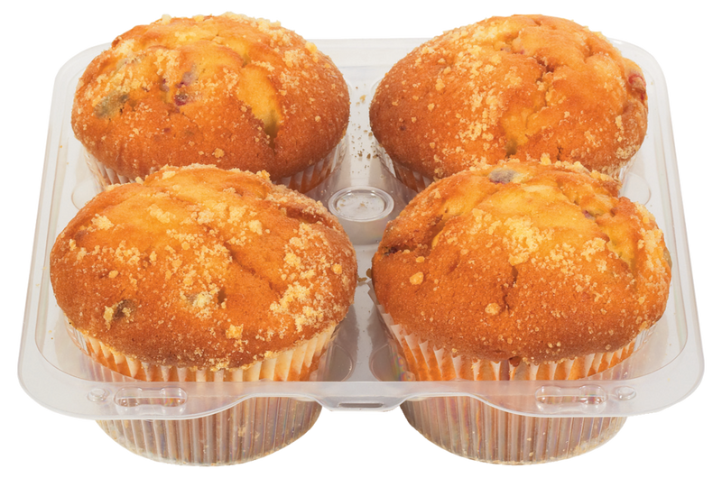 ORANGE CRANBERRY MUFFINS