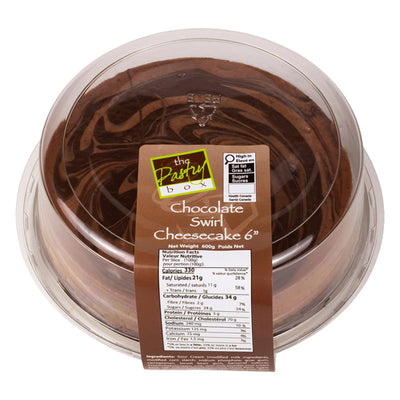 PASTRY BOX CHOCO SWIRL CHSCAKE [600 g]
