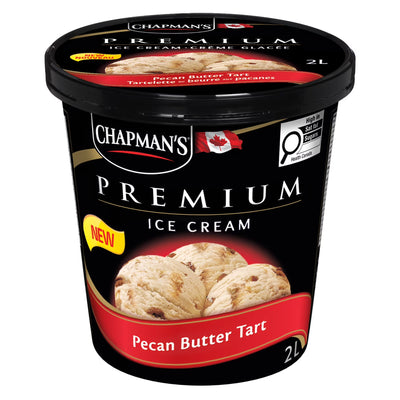 CHAPMAN'S PREMIUM PECAN BUTTER TART ICE CREAM 2L