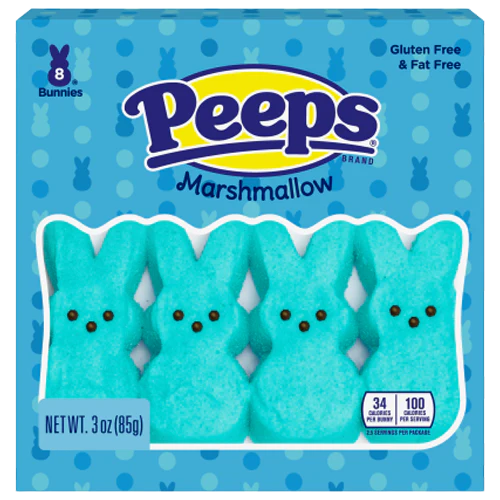 PEEPS BLUE BUNNIES [85 g]