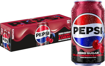 PEPSI ZERO CHERRY & CRM 12pk [12 CN]