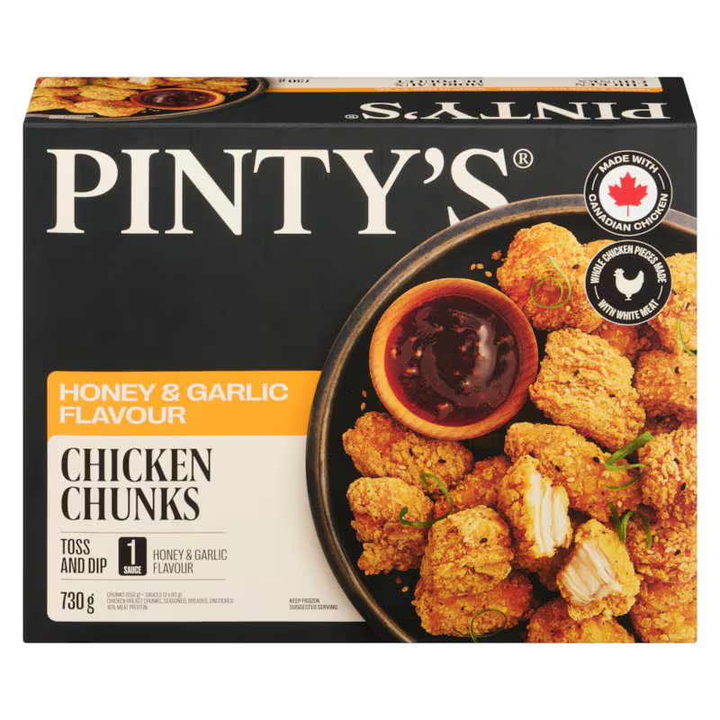 PINTY HONY GARLIC CHICKEN CHNK [730 g]