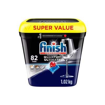 FINISH QUANTUM ULTIMATE DISHWASHING DETERGENT PODS 82s