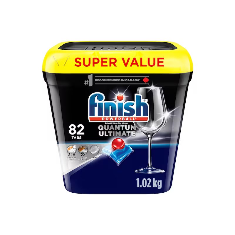 FINISH QUANTUM ULTIMATE DISHWASHING DETERGENT PODS 82s