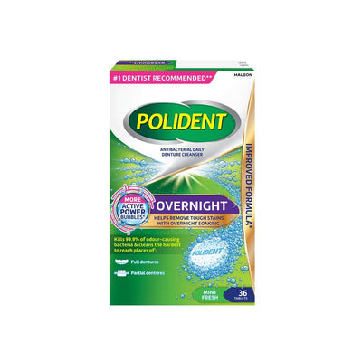 POLIDENT OVERNIGHT TAB 36s [36 ea]