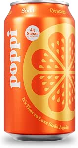 POPPI ORANGE SODA 355ml