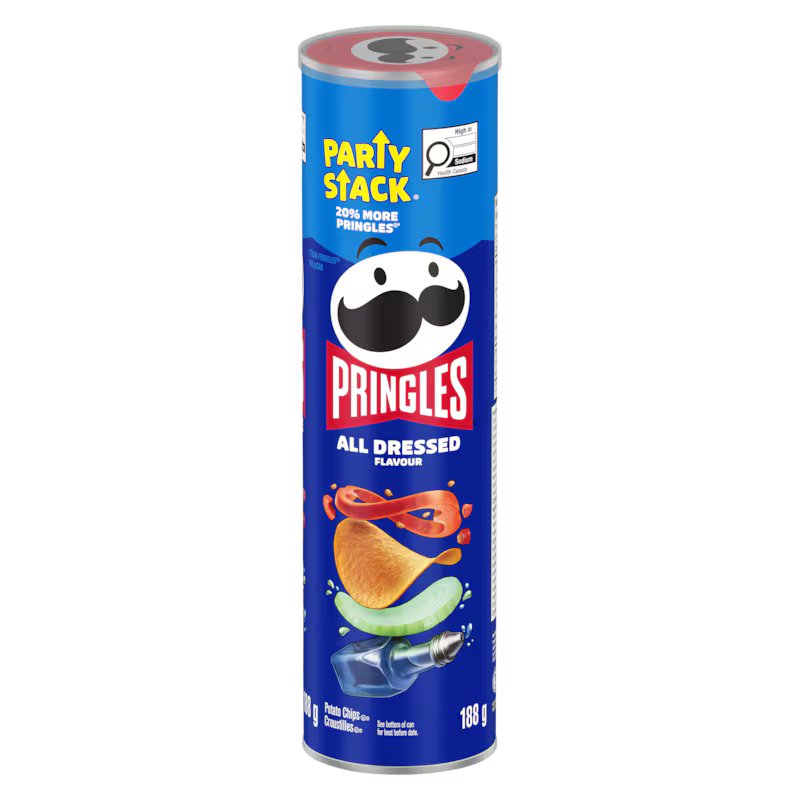 PRINGLES ALL DRESS PARTY STACK [188 g]