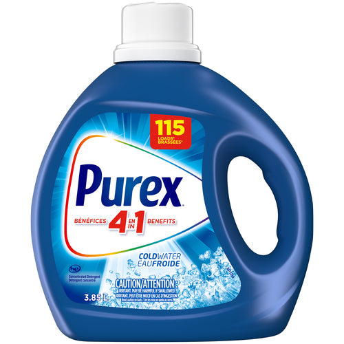 PUREX COLDWATER LIQUID LAUNDRY DETERGENT 3.85L