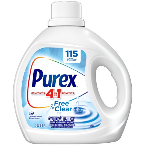 PUREX FREE & CLEAN LIQUID LAUNDRY DETERGENT 3.85L