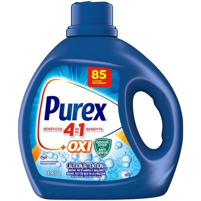 PURX OXI & ODOUR LIQUID LAUNDRY DETERGENT 3.45L