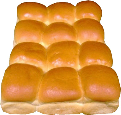 BAKERS BEST WHT PAN ROLLS 12s