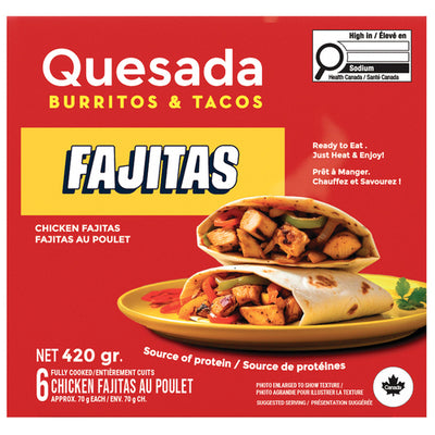 QUESADA CHICKEN FAJITAS [420 g]