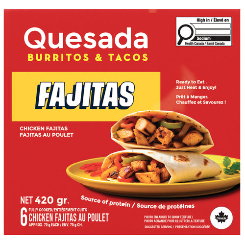 QUESADA CHICKEN FAJITAS [420 g]