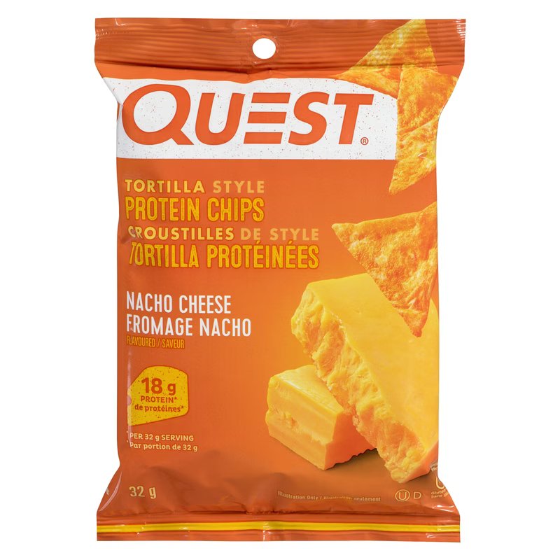 QUEST NACHO CHEESE TORTILLA [32 g]