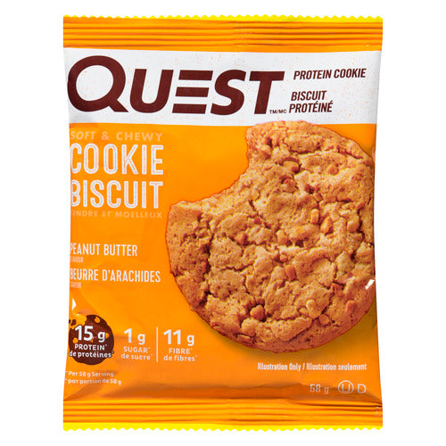 QUEST PROTEIN PNUT BUTR COOKIE [58 g]