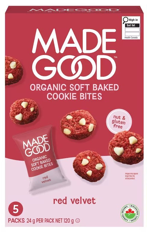 MADE GOOD COOKIE BITES RED VLV