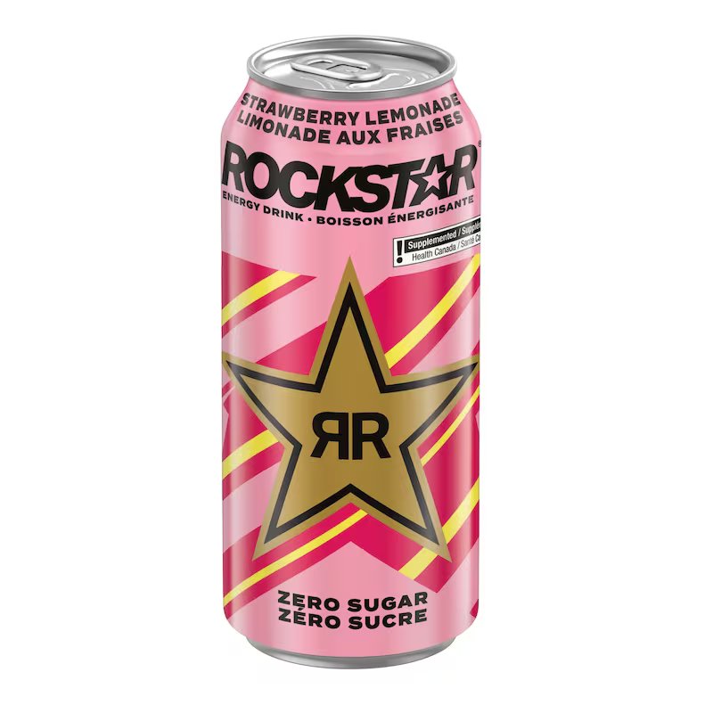 ROCKSTAR STRWBRRY LEMONADE [473 ml]