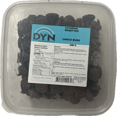 DYN ROSETTES CHOCOLATE BUDS 440g