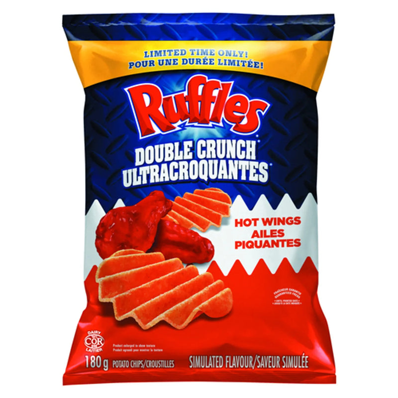 RUFFLES HOT WINGS CHIPS [180 g]