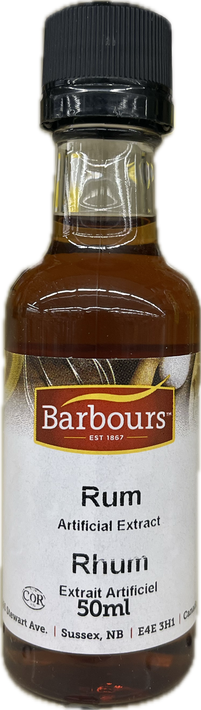 BARBOUR'S RUM ARTIFICAL EXTRACT 50ml