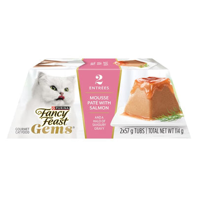 FANCY FST GEMS MOUSSE SALMON [114 g]