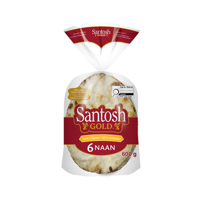 SANTOSH GARLIC CILANTRO NAAN [600 g]