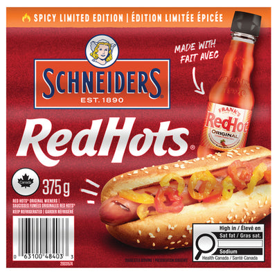 SCHNEIDERS WIENERS FRANKS HOT SAUCE 375g
