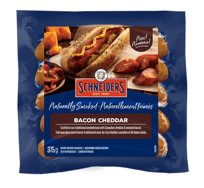 SCHN BACON CHEDDAR SAUSAGE [375 g]
