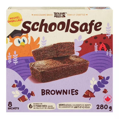 SCHOOL SAFE BROWNIES 280g